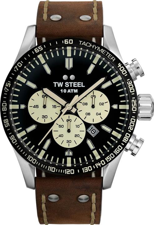Immagine prodotto TW-Steel VS120 Volante Cronografo 48mm 10ATM (Cronografo, 48 mm)