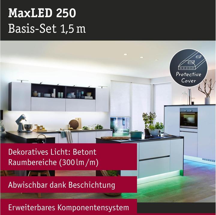 Produktbild Paulmann MaxLED 250 Stripe Set (Mehrfarbig, 150 cm, Indoor)