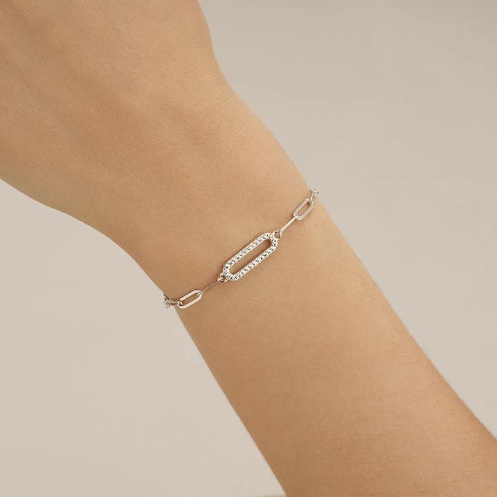 Immagine prodotto Charles Garnier Bracciale in argento (21 cm, Argento)