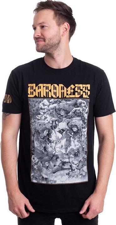 Produktbild Baroness Gold & Grey TShirt (S)