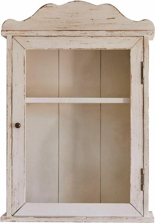Loberon Wandschrank Sandrine antikweiss (35, B, H, 18 cm, T 50)