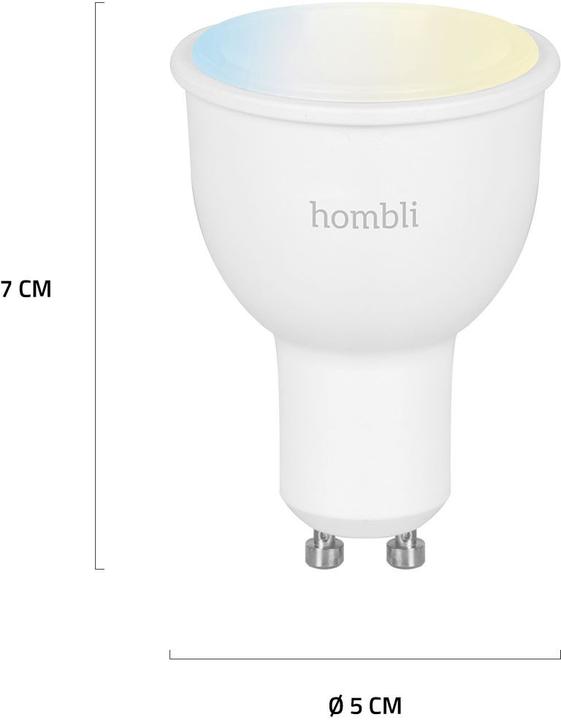 Produktbild Hombli Smart Spot CCT (GU10, 4.50 W, 380 lm, 1 x, F)