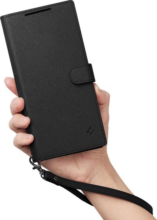 Image du produit Spigen Portefeuille S Plus pour S918B Samsung Galaxy S23 Ultra - noir (Samsung Galaxy S23 Ultra)