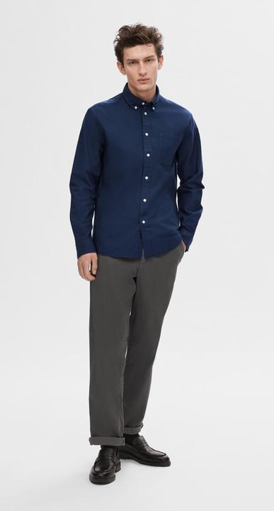 Produktbild Selected Homme Slhregrick-Ox Shirt Ls Noos (XS)