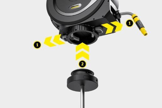 Actual product image Kärcher Ground spike for hose boxes
