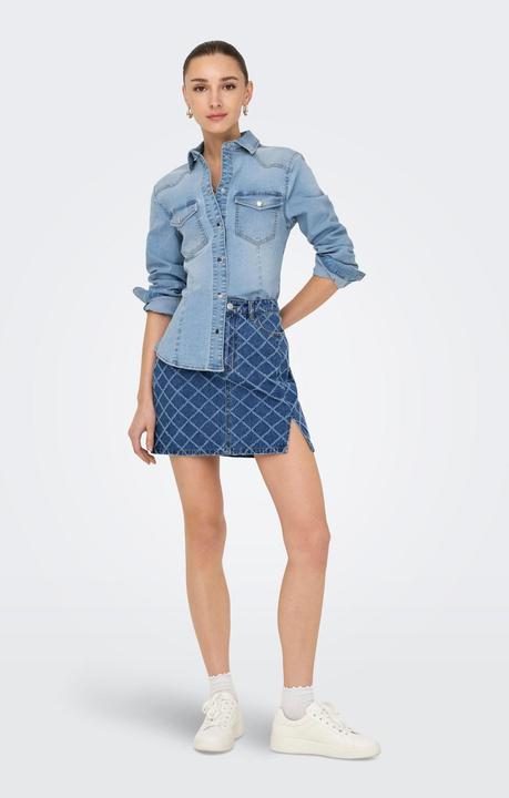 Actual product image JdY JDYEMILIE Denim Kurzer Rock Jeansrock (L)