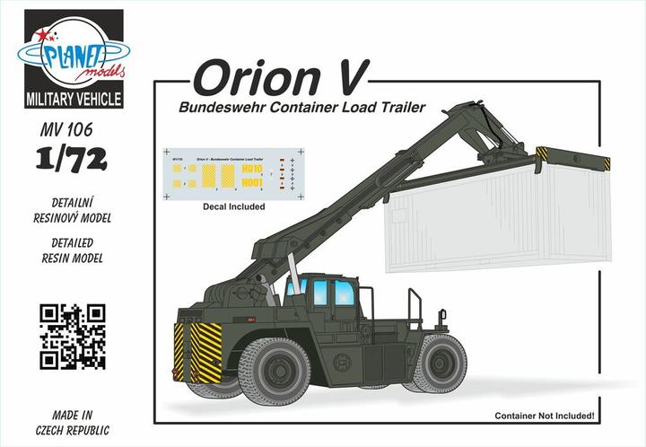 Immagine prodotto Planet Models Orion V-Bundeswehr Carrello di carico per container