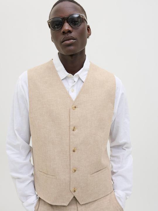 Image du produit Jack & Jones JPRRIVIERA Gilet de costume coupe regular (48)