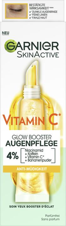 Actual product image Garnier SkinActive Vitamin C (Crème, 15 ml, Day + Night)
