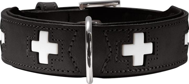 Produktbild Hunter Halsband Swiss Schwarz für Hunde 50 (50, Hund, Allgemein)