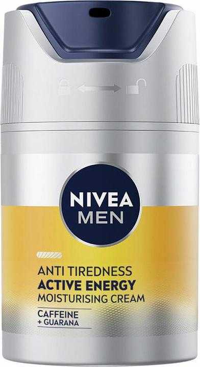 Actual product image NIVEA MEN Skin Energy Caffeine Moisturizing Face Cream 50ml (50 ml)