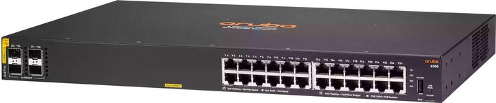 Produktbild HPE E Aruba 6100 Switch 4 SFP+ Ports, PoE, 1 USB Type C Console Port, 1 USB Type A Host Por (28 Ports)