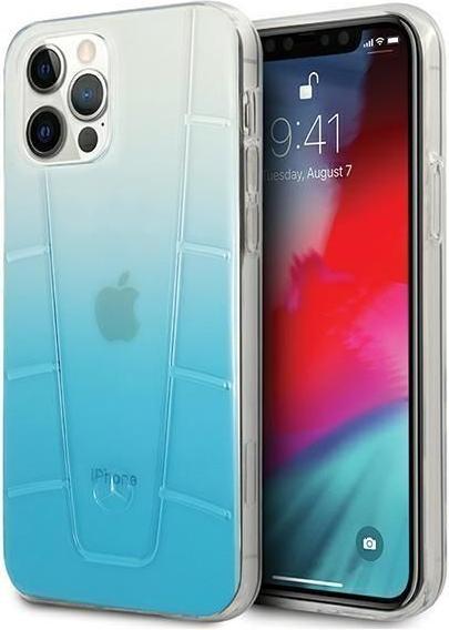 Produktbild Mercedes MEHCP12LCLGBL iPhone 12 Pro Max 6.7 "blue / blue hard case, clear line (Apple iPhone 12 Pro Max)