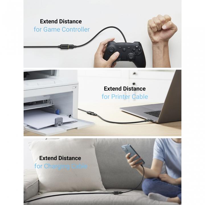 Actual product image Ugreen USB A — USB A (3 m, USB 3.0)