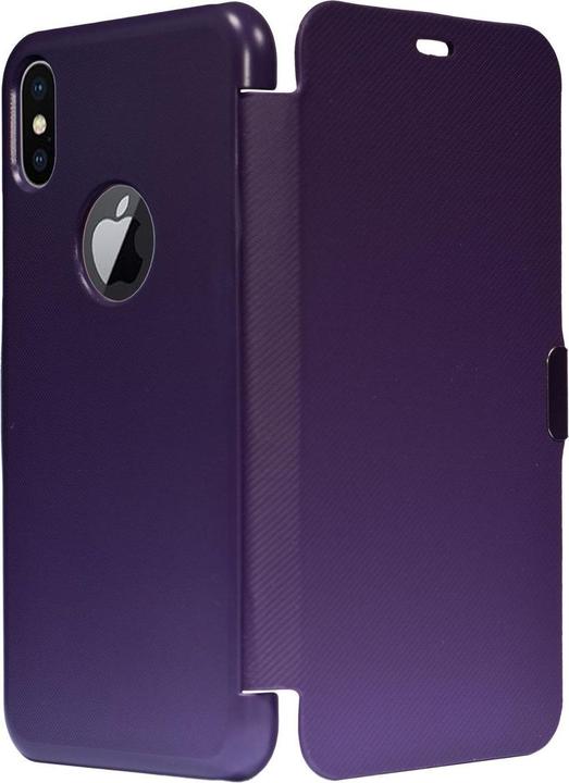 Actual product image König Design Apple iPhone X / XS Case Mobile Cover Protective Case Purple (Apple iPhone XS)