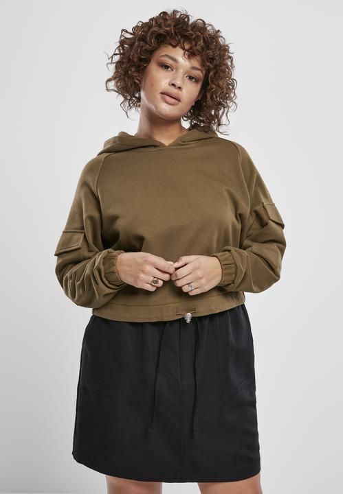 Produktbild Urban Classics Ladies Short Worker Hoody (3XL)