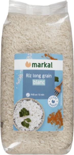 Image du produit Markal Riz long grain blanc (1000 g)
