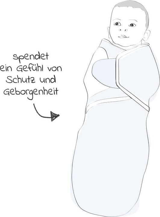Produktbild Alvi Pucksäcke Puck-Wickeltuch Harmonie - Sternenhimmel