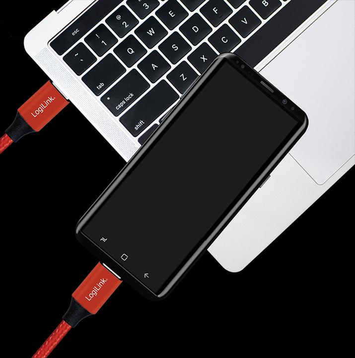 Actual product image LogiLink USB cables (0.30 m, USB 2.0, 5 W)