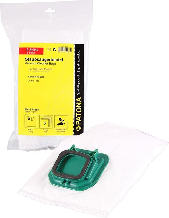 Produktbild Flickbee Staubsaugerbeutel VK140/VK150 für Vorwerk Kobold (6 Stk.)
