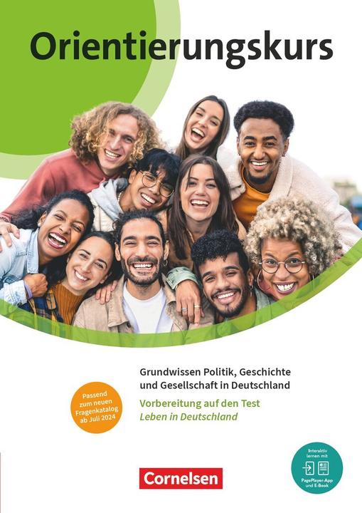 Produktbild Orientierungskurs, Ausgabe 2024, A2/B1, Grundwissen Politik, Geschichte und Gesellschaft in (Deutsch, Joachim Schote, 2024)