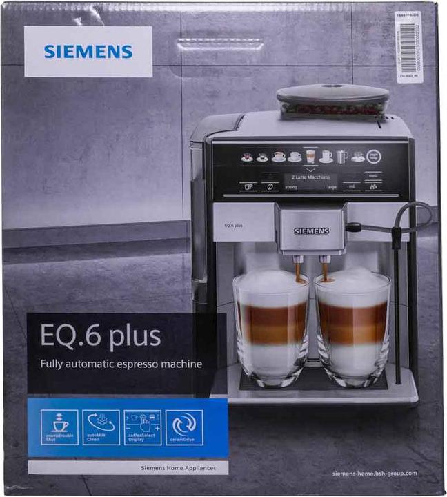 Immagine prodotto Siemens EQ6 più extraClass TE657F03EN