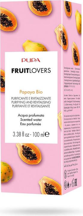 Immagine prodotto Pupa Milano Fruit Lovers Acqua Profumata 002 Papaya 100ml (Eau de toilette, 100 ml)