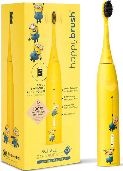 Immagine prodotto happybrush Spazzolino sonico Minion ECO V3 (Spazzolino sonico)