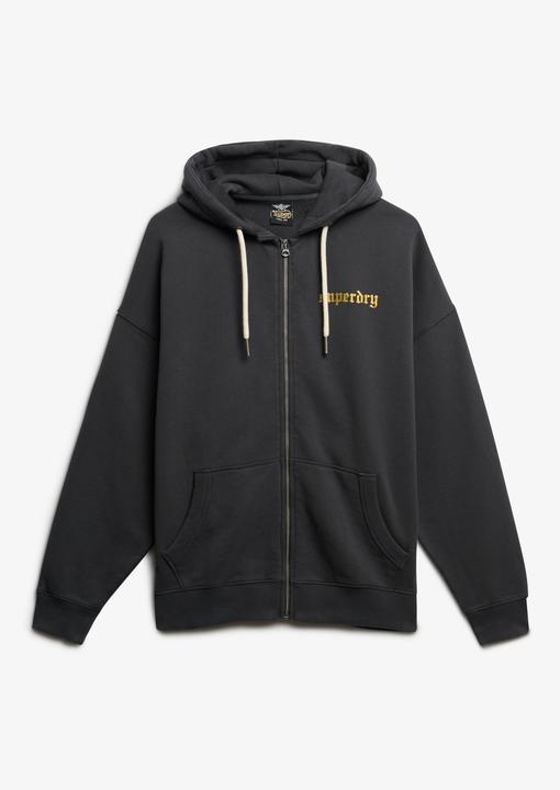 Image du produit Superdry Sweat à capuche zippé oversize Old School Tattoo (10)