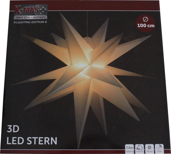 Actual product image Boltze Home Decorative pendant Kassia star60cm natural