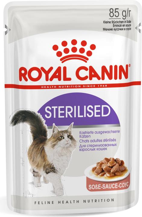Royal Canin Sterilised in sauce (Adult, 12 pcs., 1163.50 g)