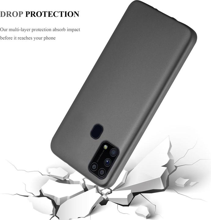 Immagine prodotto Cadorabo Copertura metallica opaca in TPU (Samsung Galaxy M31)