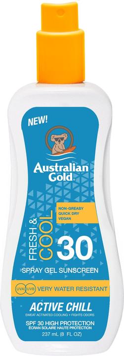 Australian Gold Active Chill (Sonnenspray, Sonnengel, SPF 30, 237 ml)