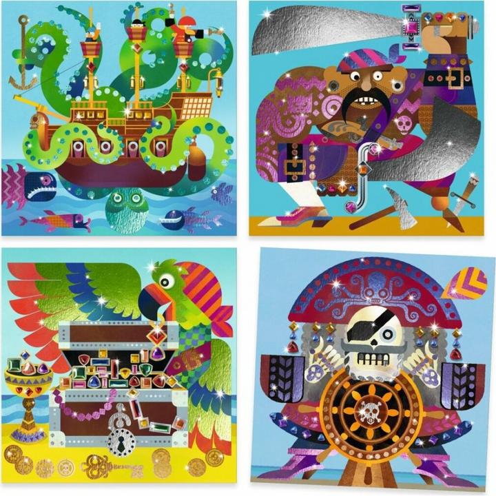 Image du produit Djeco Images de paillettes pirate