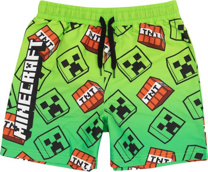 Minecraft Jungen Creeper Kurze Hose