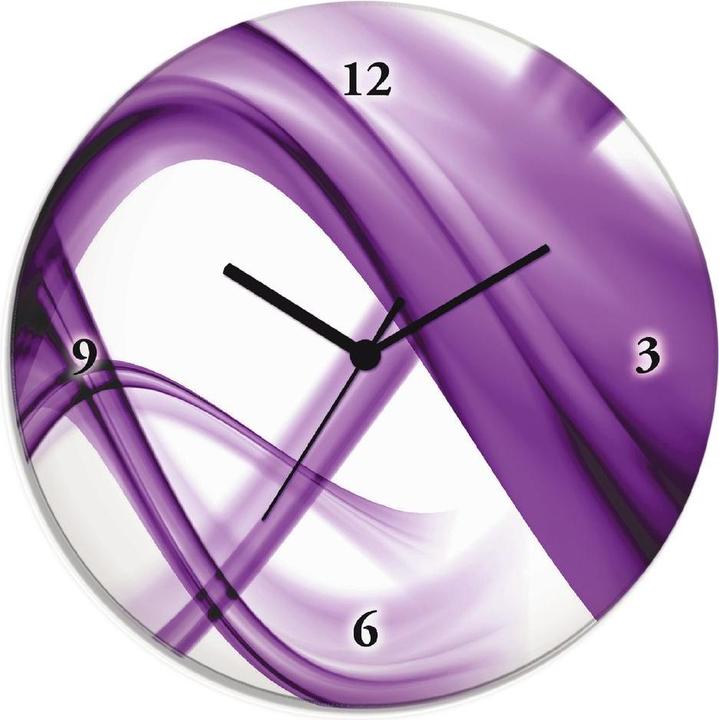 Immagine prodotto Artland Orologio da parete composizione astratta (viola) (30 cm)