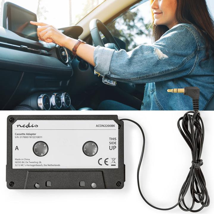 Image du produit Nedis Adaptateur de cassette auxiliaire
