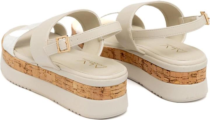 Actual product image ALV by Alviero Martini Damen Keil-Sandalen Aurelia Plus - 100% Polyurethan (38)
