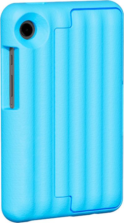 Actual product image Samsung Silicone Back Cover Blue Galaxy Tab A9 (Galaxy Tab A9)