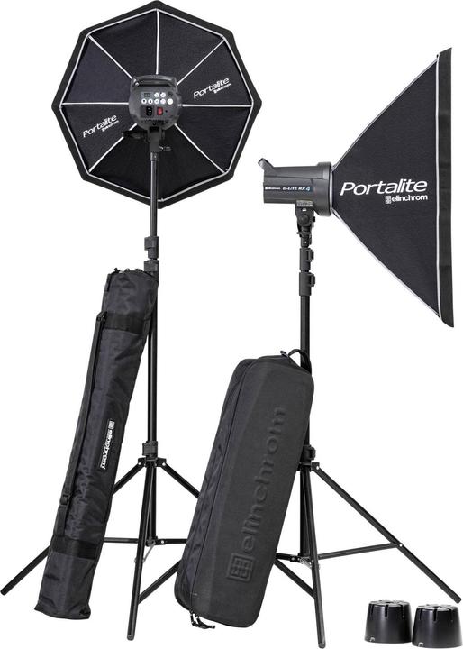 Elinchrom Kit compatto D-Lite RX 4/4 Kit (400 W, Set)