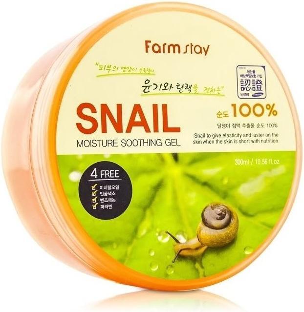 Farm Stay Moisture Soothing Gel Snail (Körpergel, 300 ml)