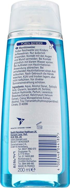 Produktbild Clearasil Poren Befreier (Mizellenwasser, 200 ml)