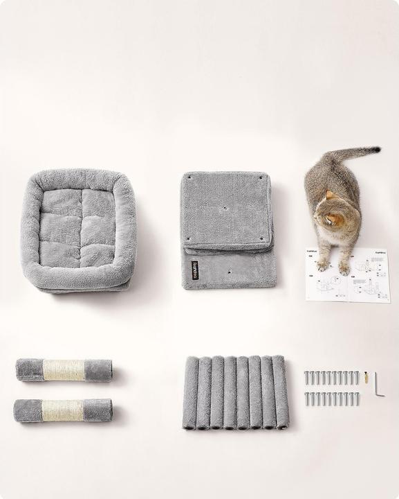 Immagine prodotto Feandrea Simba (74 cm, Grigio)