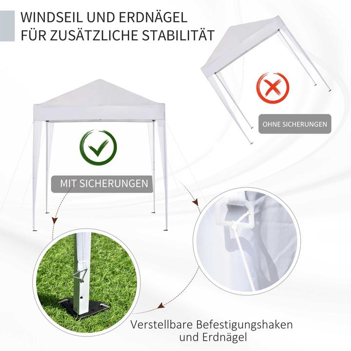 Produktbild Jamb Faltpavillon 2x2m (200 cm, 200 cm)