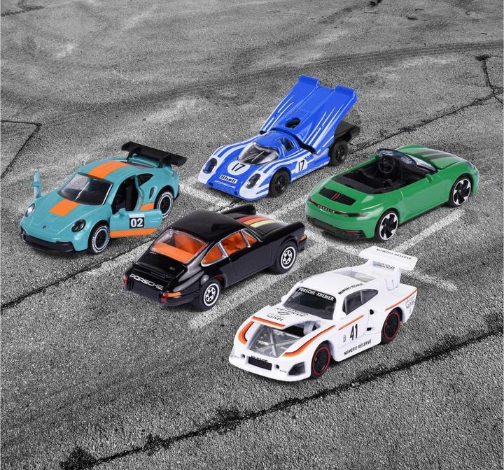 Produktbild Majorette Porsche 5 Pieces Giftpack