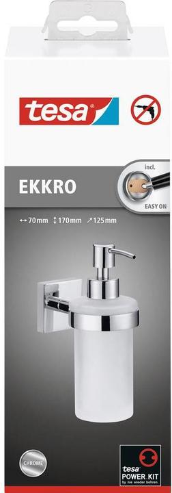 Actual product image tesa EKKRO soap dispenser incl. adhesive solution without drilling