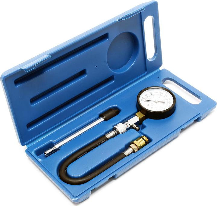 Actual product image Wiltec Petrol Engine Compression Tester Kit Set Garage Mechanic 3 pcs