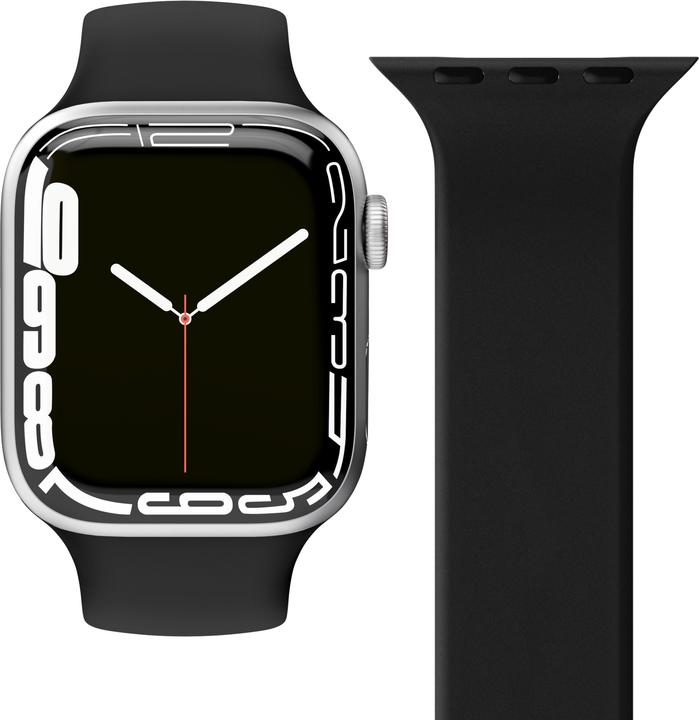 Produktbild Vonmählen Solo Loop Case 2 Band S Black 42/44/45/49mm (42 mm, 44 mm, 45 mm, 49 mm, Silikon)