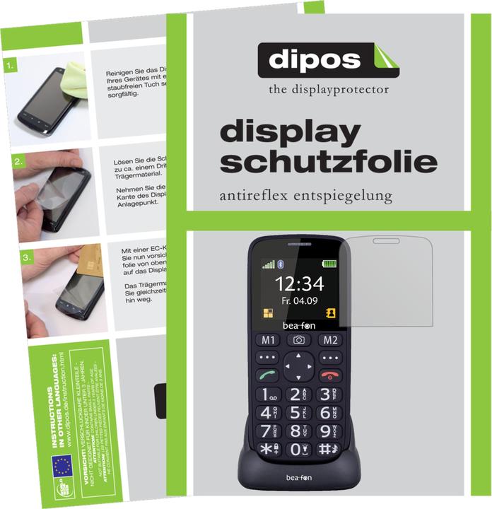 Produktbild Dipos Displayschutzfolie Antireflex (6 Stück, Beafon SL240)