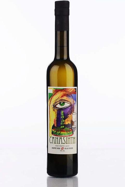 Image du produit Die grüne Fee Canasinth (40 %, Suisse, 1 x 50 cl, Absinthe)